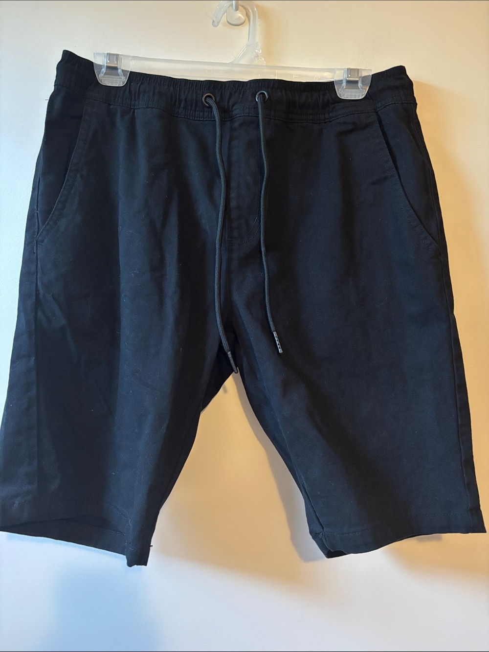 Bluenotes Black Athletic Drawstring Jogger Shorts - NWT